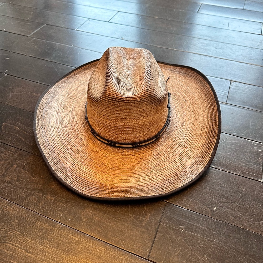 Men's Rustic Brown Cowboy Hat
